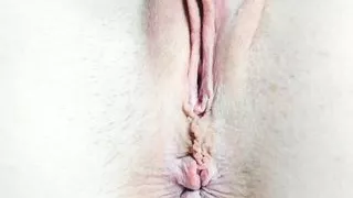 anal gape and masturbation close-up