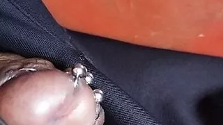 Would you suck this dick? Pierced dick is waiting for you.