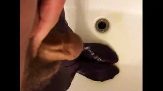 Crossdresser Pantyhose Piss