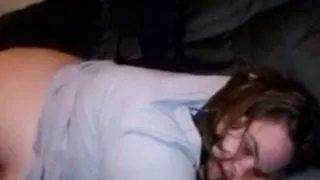 Letting A Huge Dick Stranger Use My Wife's Asshole, Fucking Her Raw & Cumming Inside Her