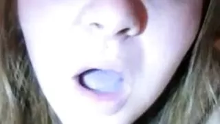 Hot Wife Sucking Hairy Cock Making It Cum In Her Mouth Then Swallowing