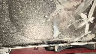 Cum on corona shield