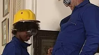 Juicy Ebony Black Bubblebutt Gets Brought To BBC Poundtown