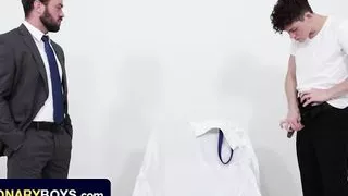 Missionary Boys - Submissive Young Twink Bends Over And Lets The Perv Priest Inside His Tight Hole