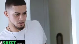 Bracefaced - Big Titted Ebony Teen Daya Knight Gets Stepbrother's Cum On Her Braces