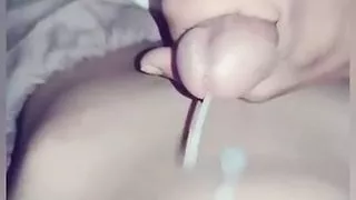 Big dick masturbation and cum