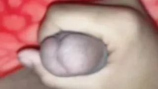 Desi Men Handjob On The Bed And Cumshot