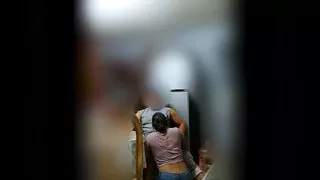 Bekleidet, Familie, Küche, Mexikanischer Sex, Schlank, Spionieren