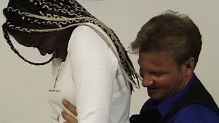 Schwarze fluechtlingsbraut gefickt