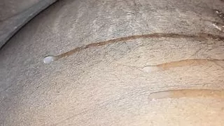 Heavy breathing cumshot