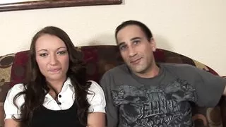 Couple of boyfriends do porn casting to earn $