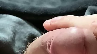 Bouncing my dick in my own cum