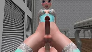 2 Futa Bunny Girls Sex Vid 2 (POV Riding) - SL Anime Furry