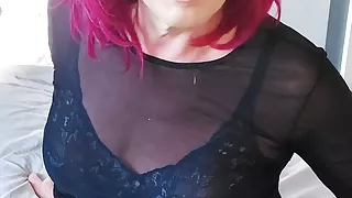 mature UK cross dresser Juniper Beri