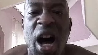 Interracial hard sex for a naughty brunette