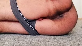 Another horny brown ass teasing on cam wanted to get from behind