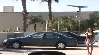 Drive-by sex games summer babe