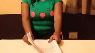 Job interview - hard sex with clear Hindi audio