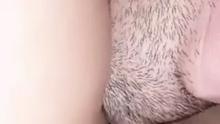 Fisting and fingering wife's big pussy