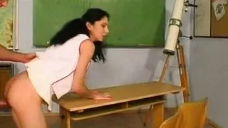 The blonde and the brunette fucked by two big studs