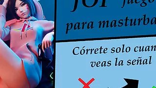 Spanish JOI hentai (interactive) - Edges y orgasmos arruinados.