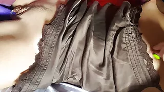 nippleringlover – horny milf masturbating pierced pussy and rubbing huge pierced nipples