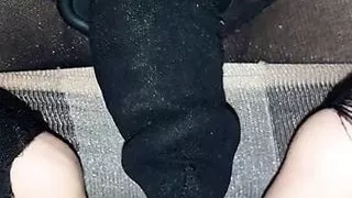 putting vibrator on my cock