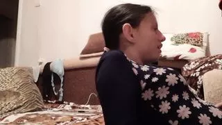 Fucked in the mouth of her neighbor - Lesbian-illusion