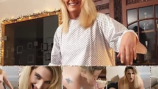 Surgery? No! I want to be fucked and used! Fuck me hard! Attention, extreme squirt alarm! With Julia Winter