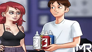 SummertimeSaga - Got Painted And Cummed E4 #70