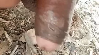 A indian young handjob outdoor near fucking places