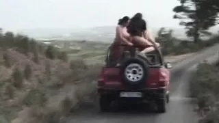 Hot sexy girl has multiple fucks outdoors!