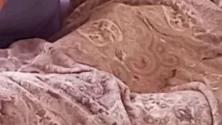 An excited fat woman jerks off my cock