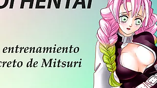 Spanish JOI hentai with Mitsuri. Super Gangbang.