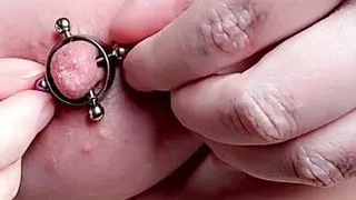 Find MaryDi4you on SNAPCHAT. Huge Natural saggy boobs. BDSM nipple clamps. Nipple ring. Stretched nipple. Huge Nipples.