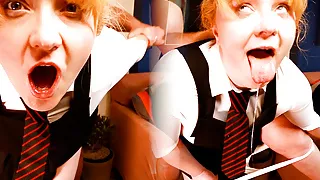 Shameless Schoolgirl’s Cunt + Butt Destroyed – Shannon Heels