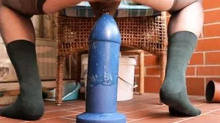 Spass auf dem Balkon