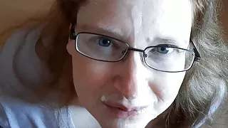 Curly_Dreams Sprayed all over the glasses