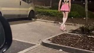 First flashing in UK, sissy SunnyBunny