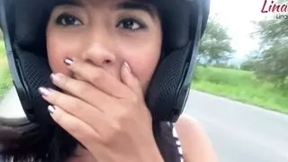 I masturbate in public on a motorcycle