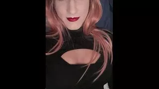 Crossdresser Waiting in Bed