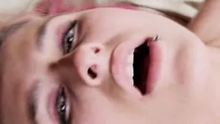 Redhead With Tramp Stamp Massages And Fucks Bald Guy