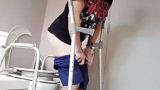 I just needed a little pee!