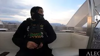 Public masturbation Budapest Eye