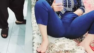 Stepsister Watching Porn On Mobile Caught And Fucked By Stepbrother With Hindi Audio