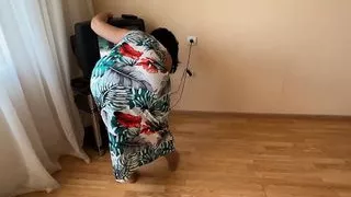 Homemade blowjob and anal in a big and mature ass