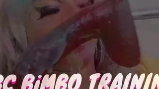 Bimbo goon bbc gagging sloppy deepthroat