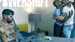 Boss Jerks Off While His Hot Assistants Fuck In Front Of Him