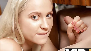 SISPORN. Woman does chores not noticing stepdaughter having fun with stepbro