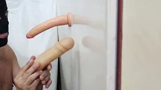 deep throat with dildo
